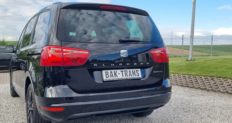 Seat Alhambra cena 57990 przebieg: 212546, rok produkcji 2015 z Kowalewo Pomorskie małe 352